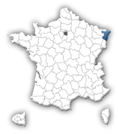 carte du Bas-Rhin