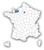 carte du Calvados