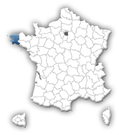carte du Finistère