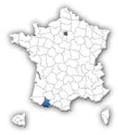 carte des Hautes-Pyrnes