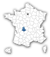 carte de la Haute-Vienne
