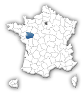 carte du Maine-et-Loire