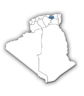 carte de l'Algérie - Sétif