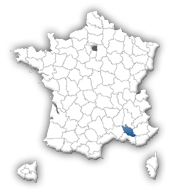 carte du Vaucluse