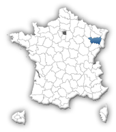 carte des Vosges