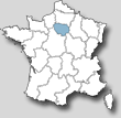 carte de la rgion Ile-de-France