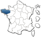 carte de Bretagne