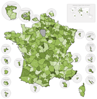 Carte de l'�ge des d�put�s