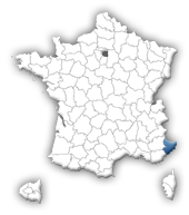 carte des Alpes-Maritimes