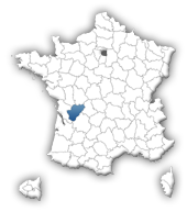 carte de la Charente