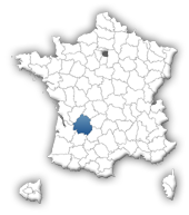 carte de la Dordogne