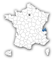 carte de la Haute-Savoie