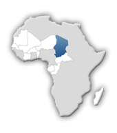 carte du Tchad