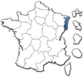 carte d'Alsace