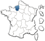 carte de Haute-Normandie