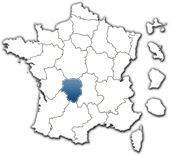 carte du Limousin