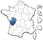 carte du Poitou-Charentes