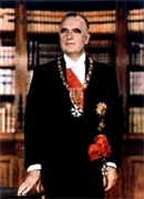Photo officielle de la pr�sidence de Georges Pompidou