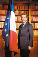 Photo officielle de la pr�sidence de Nicolas Sarkozy